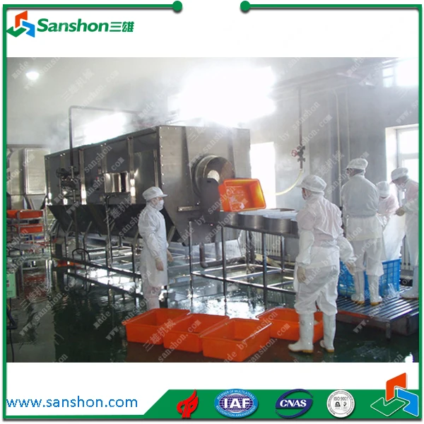 Горячая Распродажа машина для забеливания фруктов и овощей зеленого