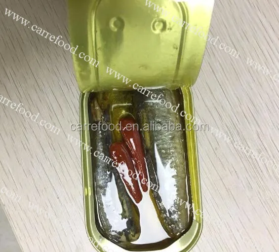 125 г растительное масло сардины горячие пряные консервированные сардины