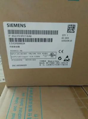 SIEMENS V90 и SIMOTICS S-1FL6 Серводвигатель 0.4KW 0.75KW 1KW 1.5KW 1.75KW 2KW 2.5KW 3.5KW 5KW 7KW управляющее устройство базовый контроллер