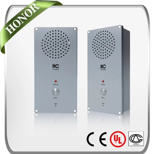 T-6703 на основе IP 2 Way служебная связь лифта системы