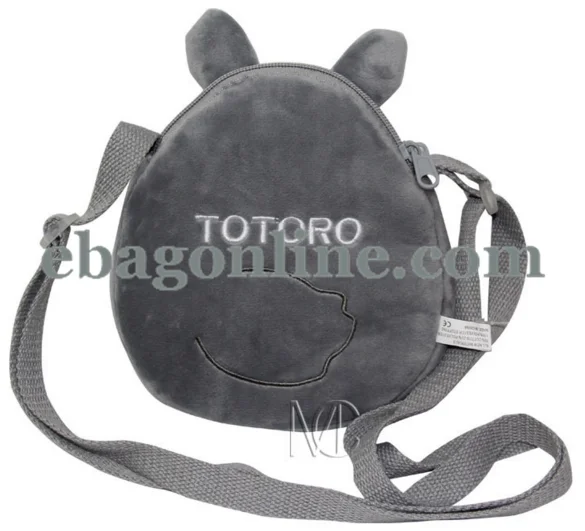 
Cute Anime My Neighbor Totoro Soft Plush Phone Bag Single Shoulder Bag Small Crossbody Bag 