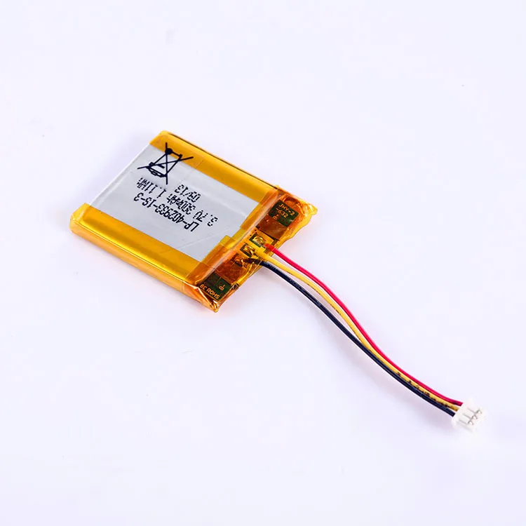 OEM High Power Rechargeable 3.7V 340mAh Lithium Ion Battery packs for Consumer Electronics