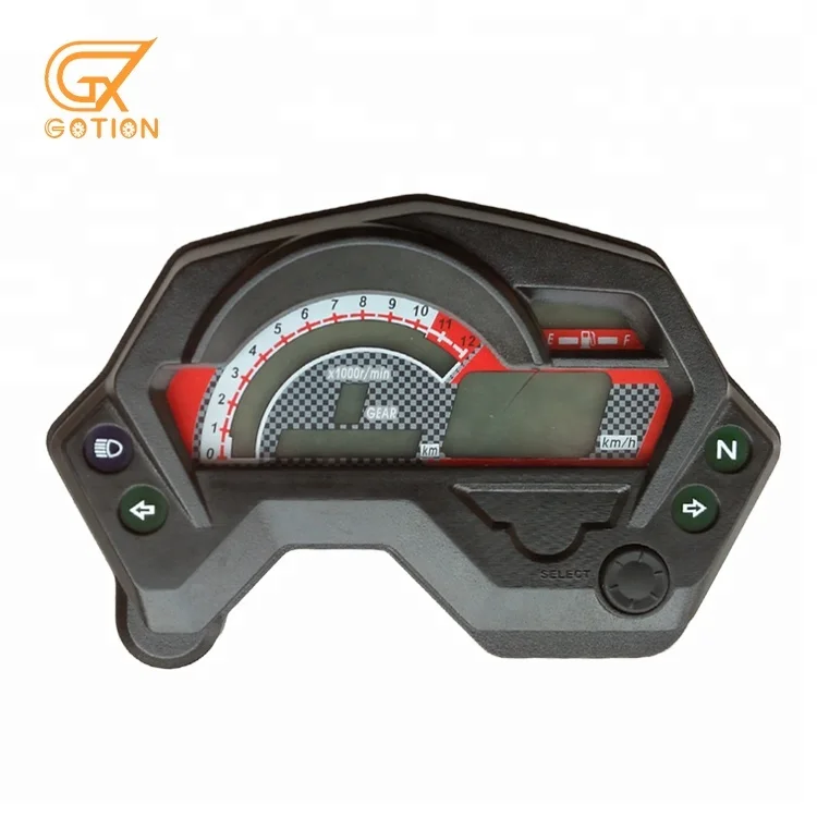 Wholesale Custom FZ-16 12000r/min Motorcycle Digital Speedometer