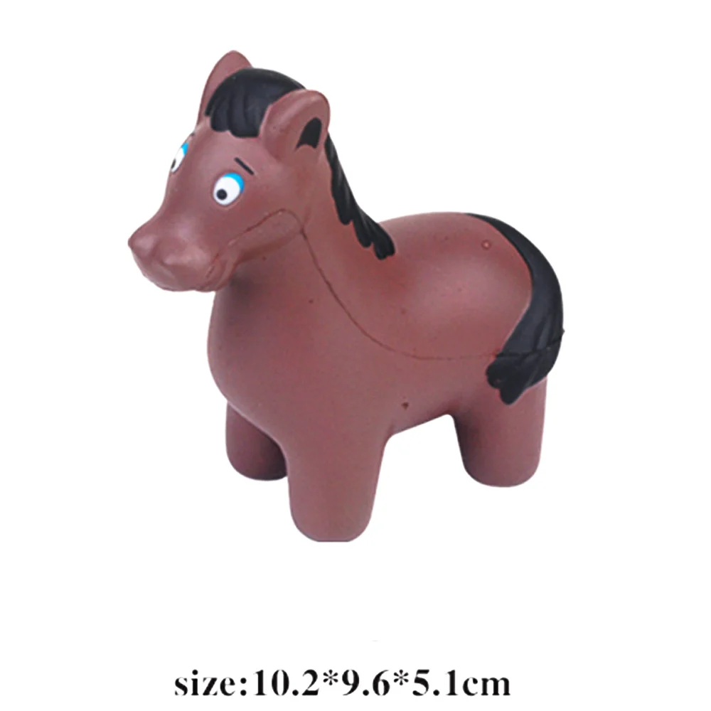 
Promotional custom PU Horse Stress Ball, Horse PU Toy 
