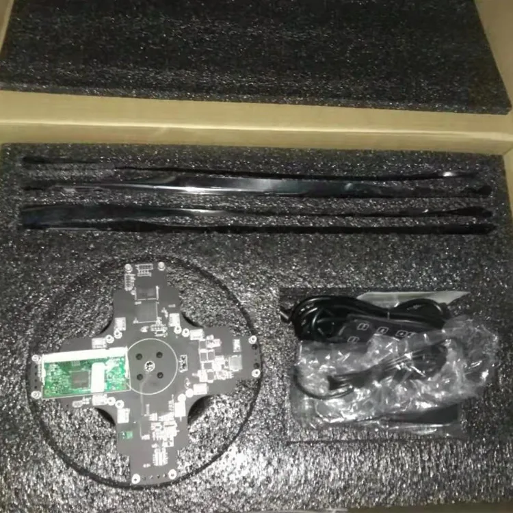 
1024*1024 1 meter 100cm APP Cloud control Most User-Friendly 3d LED display fan 