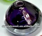 Wholesale clear reed diffuser glass bottle with decorate