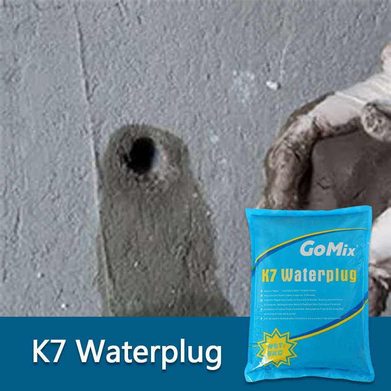 Mix with Water Hardens in 15 Minutes K7 Rapid Set Concrete