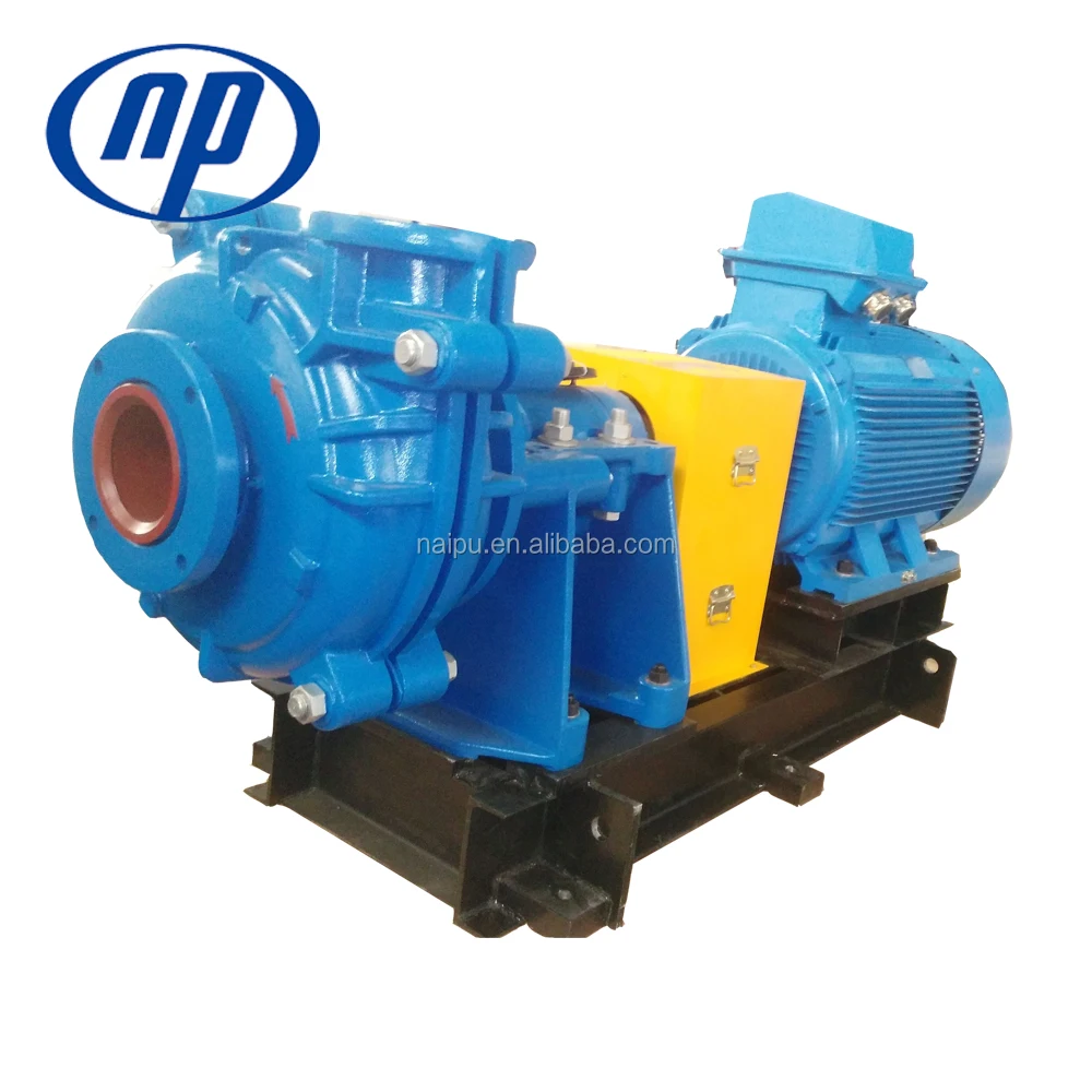 6 / 4 EE - NPAHE Frame Mounted End Suction Bare Shaft Slurry Pumps