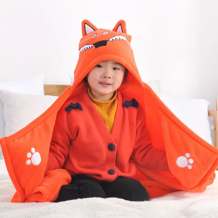 
Super Soft Wrap Swaddle Baby Blanket, Children Nap Hooded Blanket 
