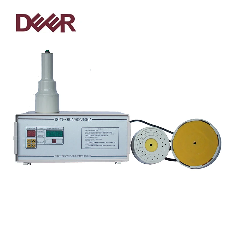 Plastic container sealing machine induction small sealer portable