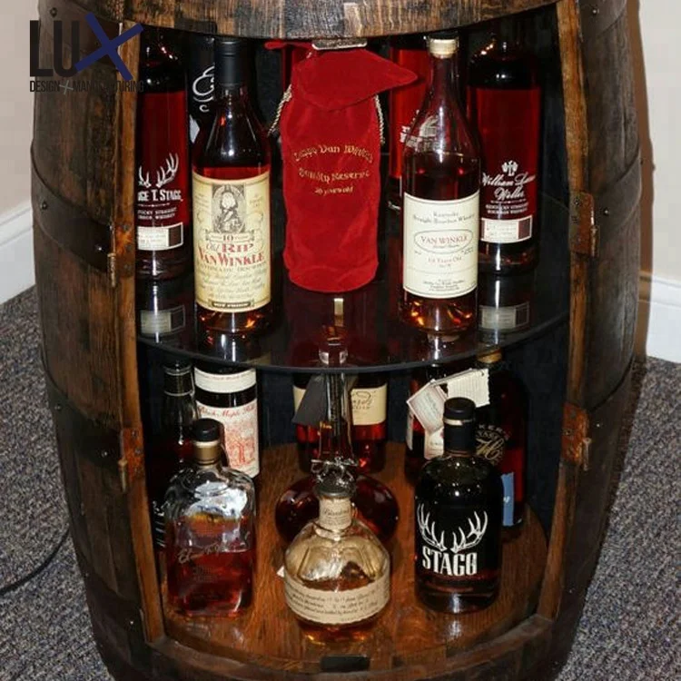 LUX Customized Wine Shop Interior Design Wood Display Cabinet Wine Store Fureiture