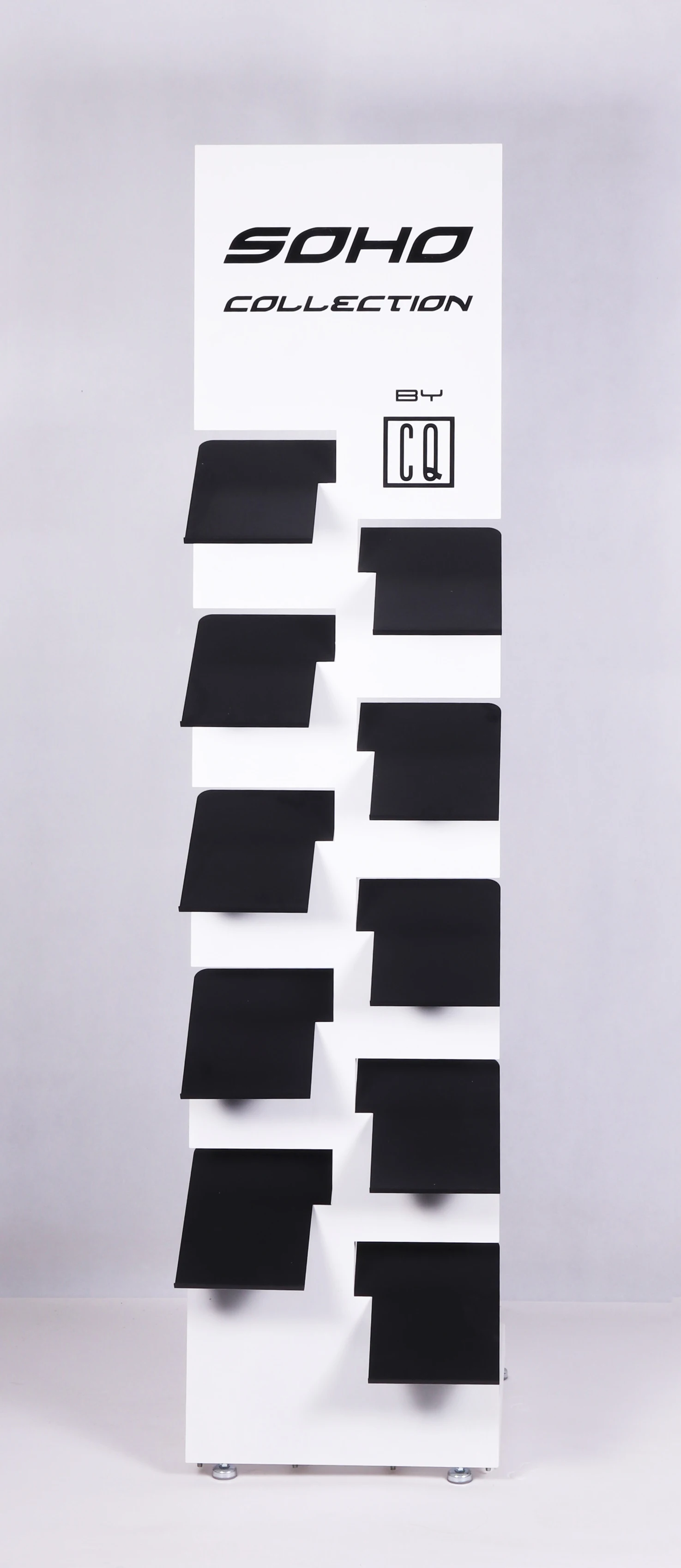 
Trade Show Display Stand Collapsible Display Stand For Quartz Marble Tile Carpet Magazine 