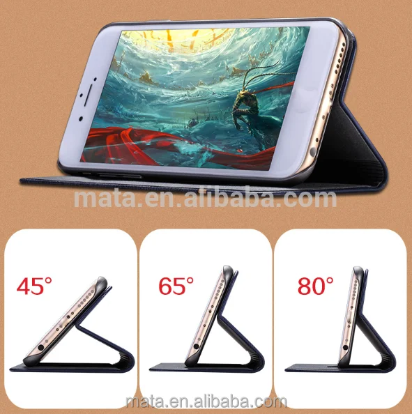 Флип Дело Чехол, Бизнес Мужчины Текстура Кожаный Чехол Для iPhone 6 Плюс