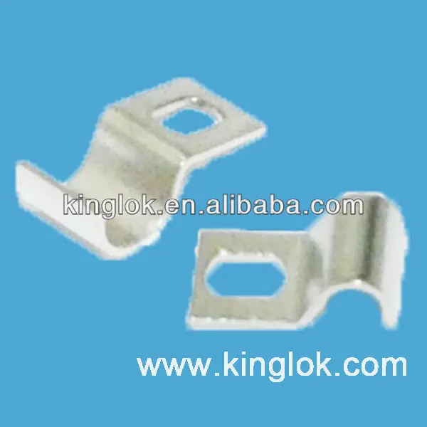 steel Screw Mountable Wire Clip steel cable clamps Wire Fixing Clamp