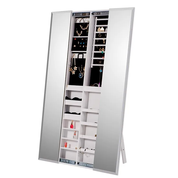 
OEM Floor Standing Jewelry Armoire With Full Length Mirror 