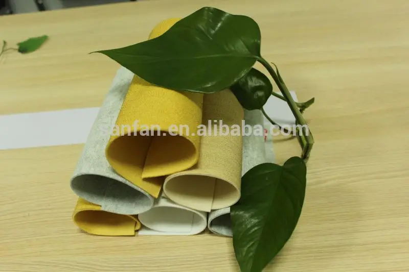 High quality high temperature resistance kevlar filter cloth for dust filter