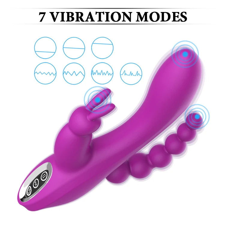 
Multi function usb charger rabbit vibrator with plug anal for women masturbation 