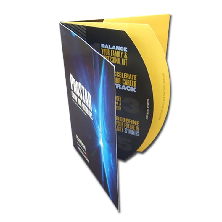 Модный дизайн, дешевая вырезанная бумага, рекламная листовая печать на заказ