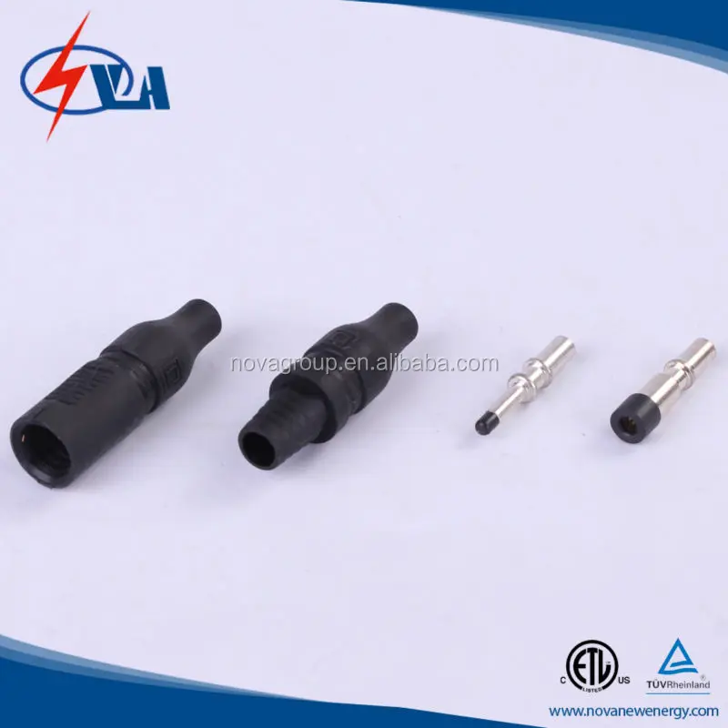 Mc3 solar cable connector with TUV ETL approval