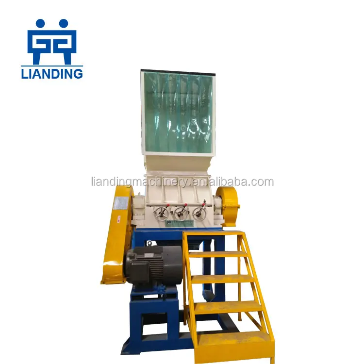 PET PP PE HDPE PVC waste plastic crusher machine