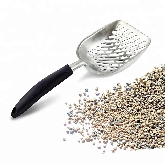 High Quality Stainless Steel Food Scoops Pet Cat Litter Scoop