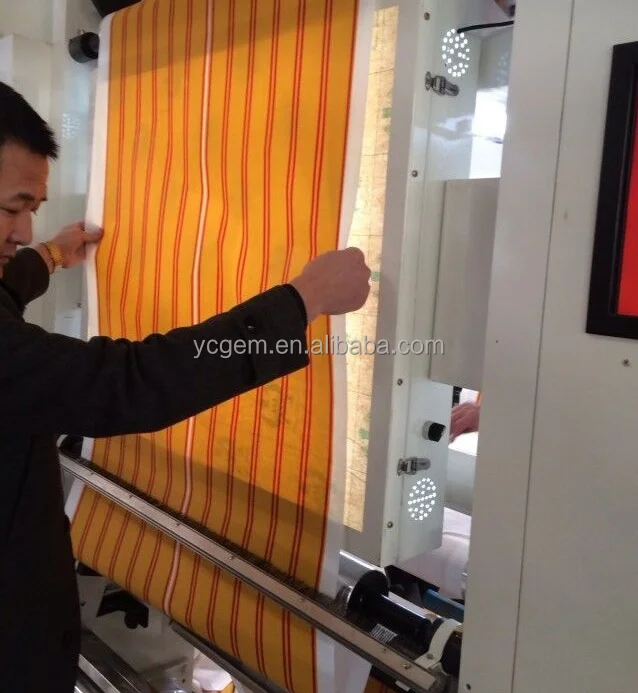 600mm Gravure Printing Machine 180m/min Rotogravure Press 5 Color Intaglio Printing Press for Cigarette Paper