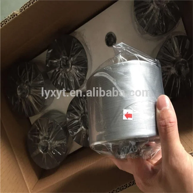 factory price silver line printed cigarette packaging self adhesive tear tape