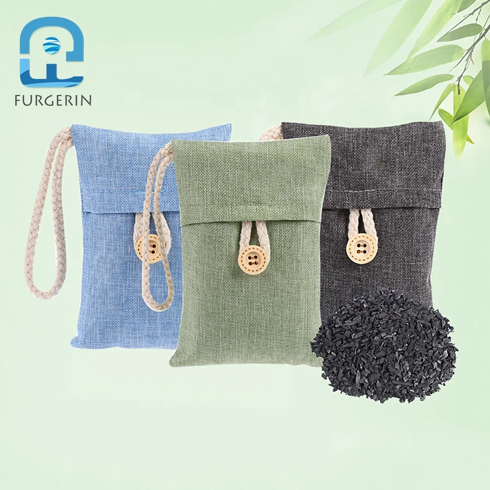 Activated Carbon Bag Bamboo Charcoal Air Purifying Bag Activated Carbon Filter Bag Shoe Deodorizer Air Freshener For Homes
