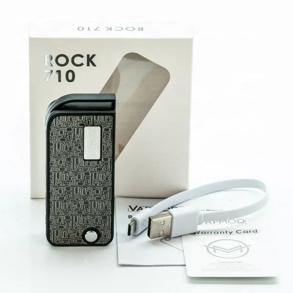 
Vapmod 650mAh portable Rock 710 key fob vape battery with folding design 