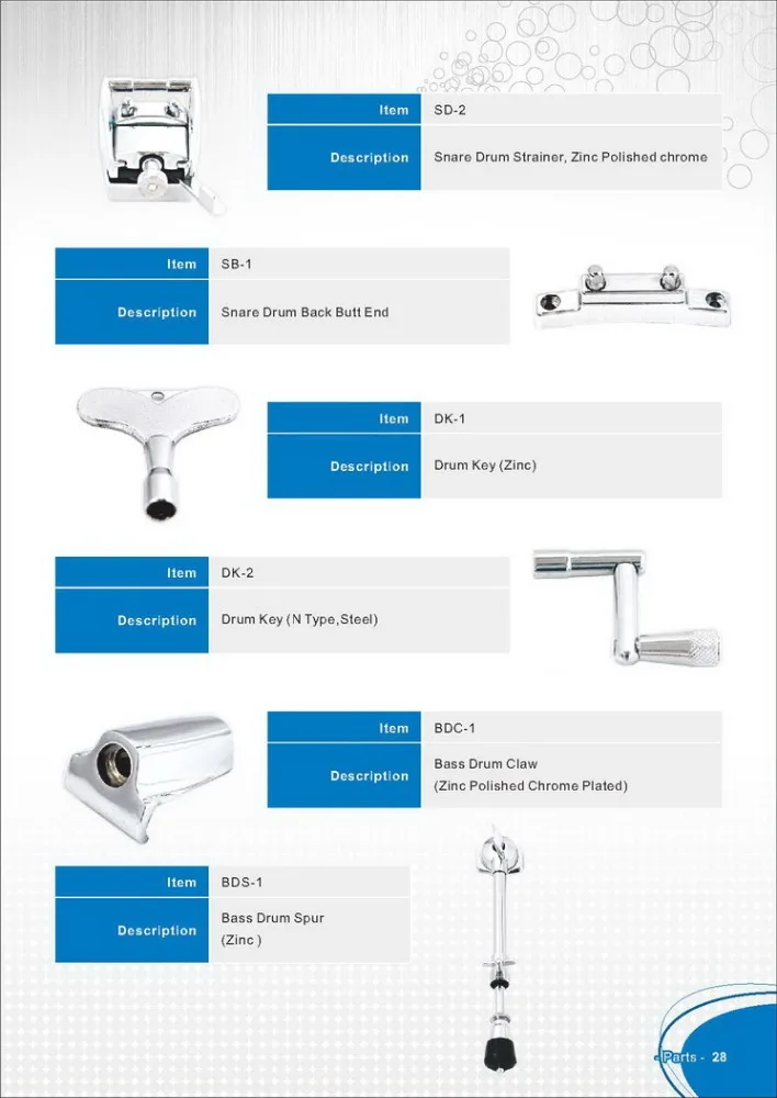 Music Instrument Drum Rack Aluminium Pipe Clamp Newest Product 2015