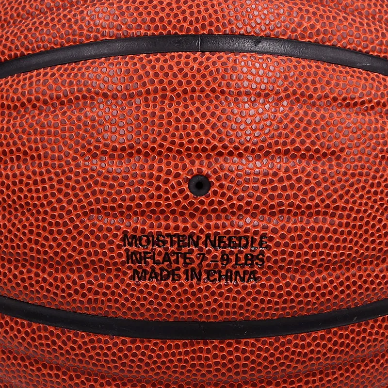China Customizable Durability PU Material Official Size 5 6 7 Printed Team Sports Basketball Ball