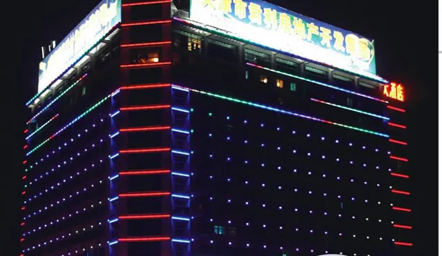 
DC24V IP 67 led point pixel light with aluminum base and diamond cut surface for building decorations or led pixel 