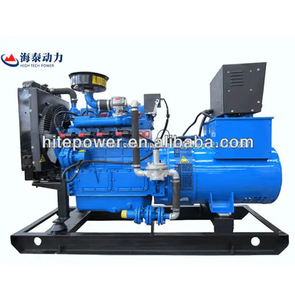 автоматический цифровой контроль тэц 40kw природный газ генератор для