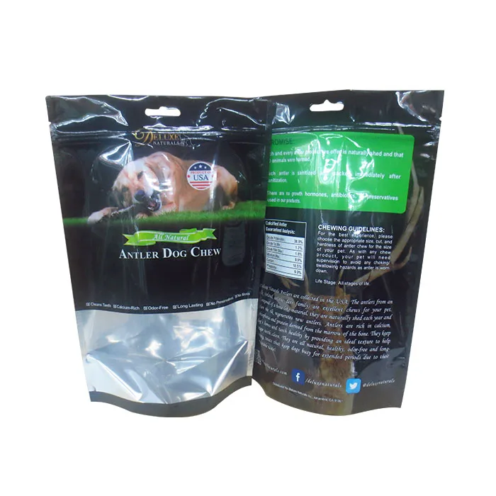high barrier PVDC PET/PE laminate food packaging bag for nut