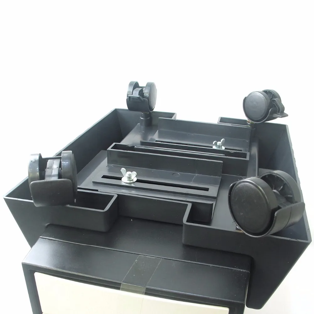 Пластиковая тележка для компьютера и аксессуаров