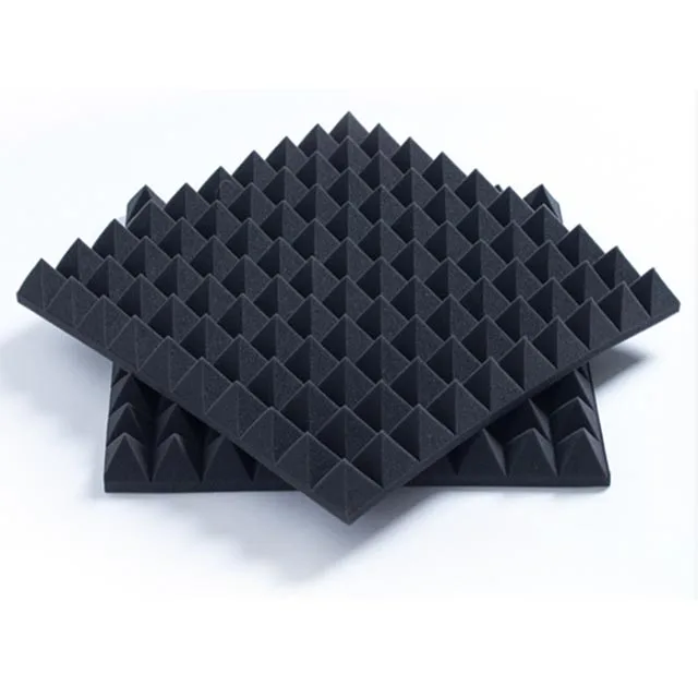 
Flame retarded Sponge acoustic easy installation quiet room self adhesive Pyramid  (62151310238)