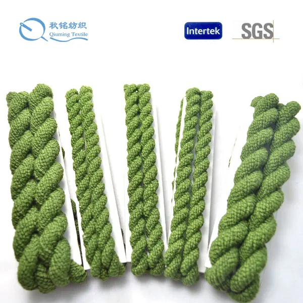 Shanghai Factory Price Custom Cotton Twisted String, Trouser Twists