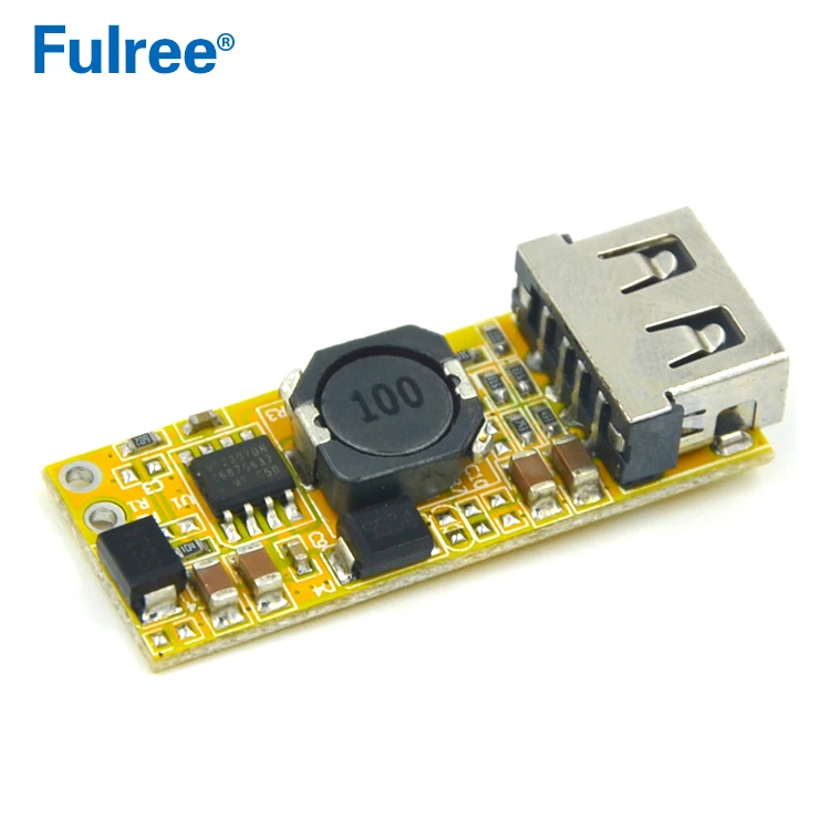 12V to 5V 3A 15W USB Mobile Phone Charging Charger Circuit PCB Board DC DC Step Down Buck Converter 12 Volt to 5 Volt