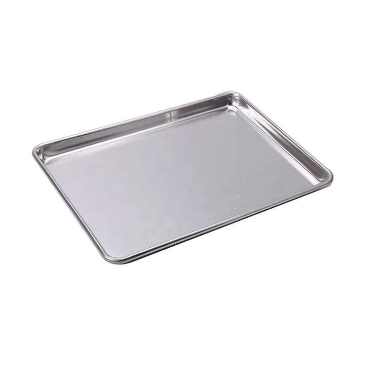18*13'*1' half size baking tray half bun pan baking pan aluminum baking tray wire-in-the-rim baking pan heavy duty baking pan