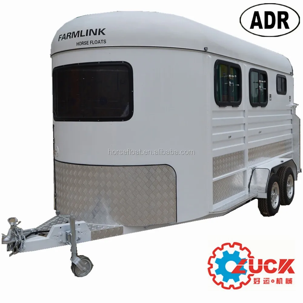 Hot sale caravan horse floats made in China with high reputation