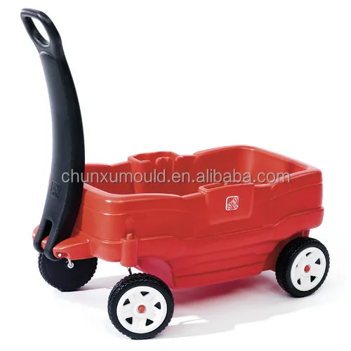 New Plastic Wagons for Kids , Custom Roto mold Polyethylene Wagons