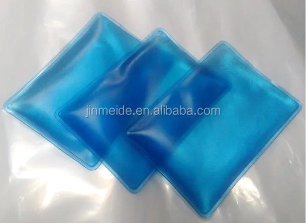 Logo Print Gel Ice Pack / Cold Compress Gel Bag / Non-Toxic Hot Cold Gel Pack