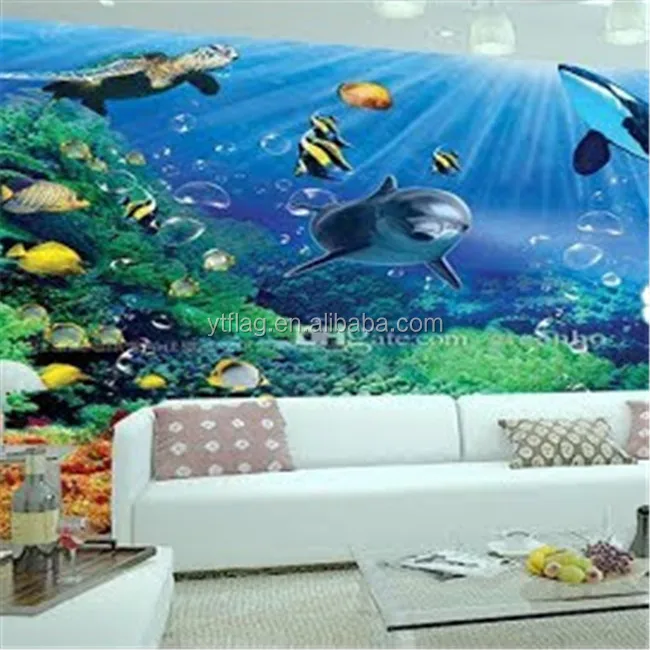 3d Наклейка на стену с принтом на заказ, домашняя наклейка на пол