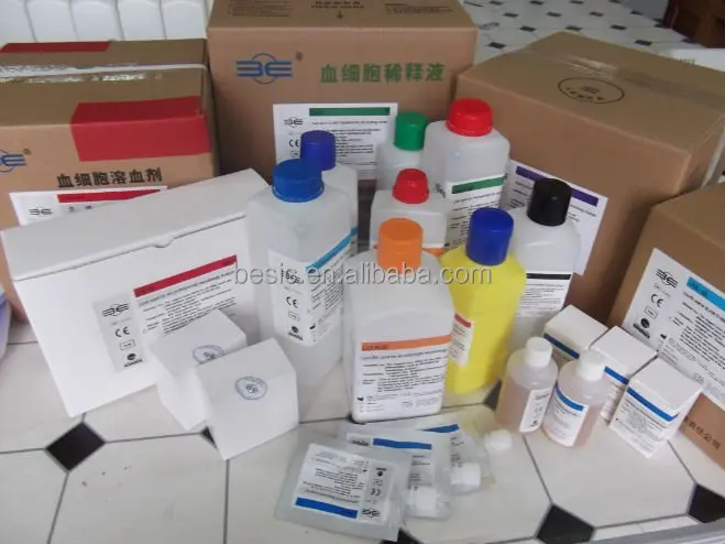 hematology analyzer reagent (Sysmex, Abbott CELL-DYN, ABX, Coulter, Mindray, NIHON KOHDEN, )