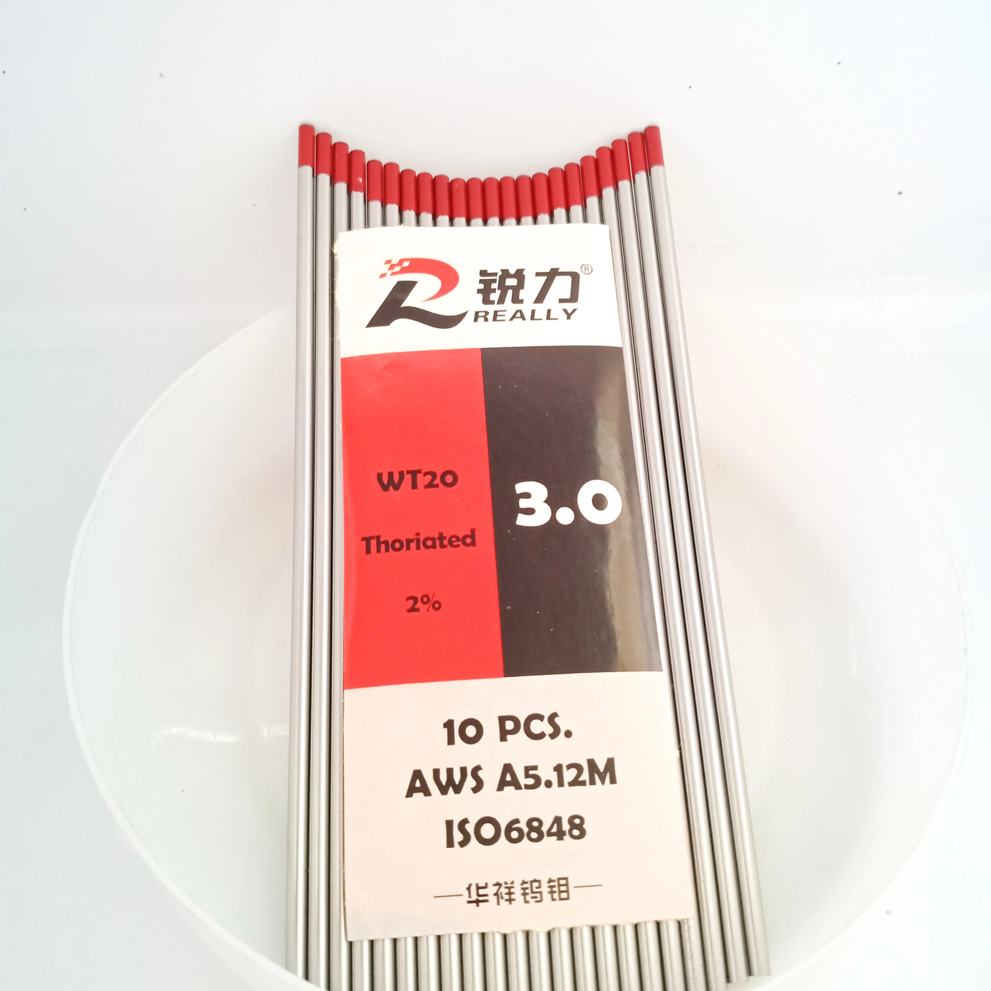 
WT20 2% Thoriated tungsten electrode (3.0MMx150MM) 