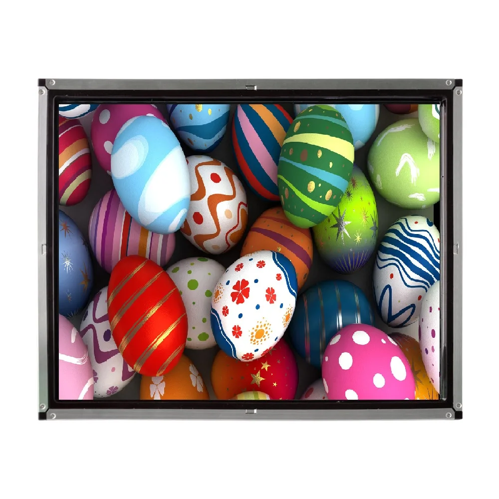 LCD Touch Monitor 19 Inch Open Frame Touchscreen LED Monitor for Kiosk, ATM, VTM etc