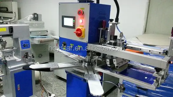 Automatic Carrousel Silk Screen Printer CE Certified Label Printer for Socks for Manufacturing Plants New Equipped with PLCS