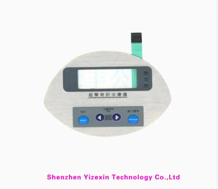 custom waterproof membrane switch membrane panel Conductive Silicone Rubber Keypad Buttons