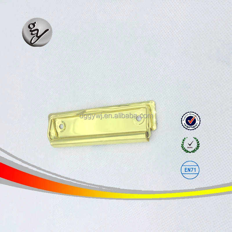 Golden board clip/metal clip/wire clip for notebook