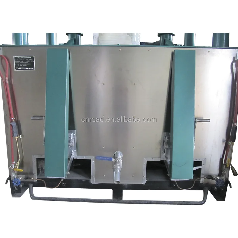 new hydraulic double tank thermoplastic paint preheater for highway
